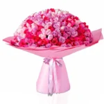 Букет из 101 кенийской розы нежный микс