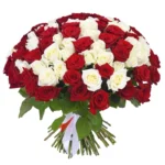 Букет из 101 розы микс (70 см)