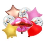 Букет из шаров Поцелуй от сердца